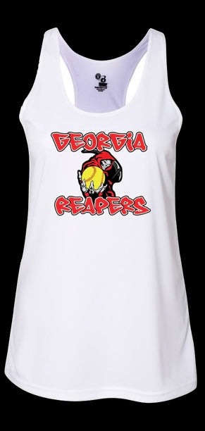 Georgia Reapers logo tank