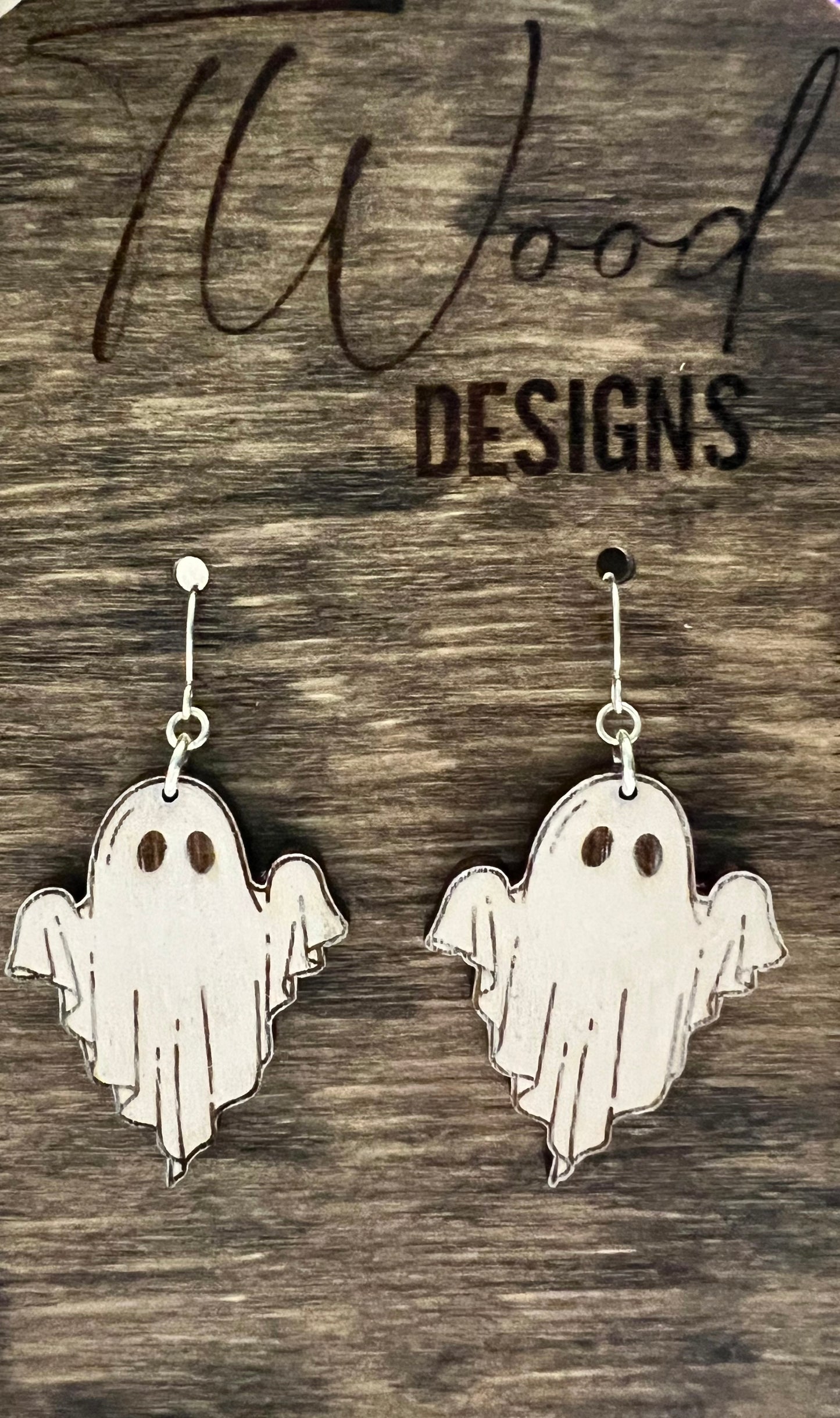 Ghost earrings