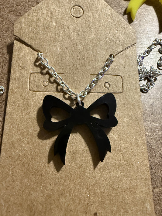 Small black bow